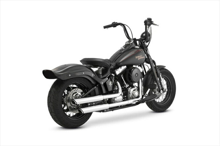 マフラー  バンスアンドハインズ VanceHines TwinSlash 3in Slip-on ツインスラッシュ 3インチ スリップオン クローム マフラー SOFTAIL 07-17 1801-0388 4548664298259 取寄品