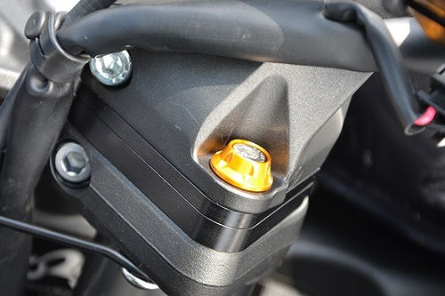 アグラス ハンドルアップスペーサー リテーナーGOLD Ninja1000 11-17