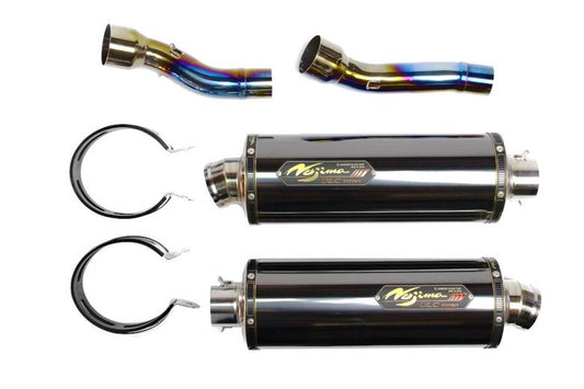 ノジマエンジニアリング NOJIMA DLCチタン スリップオン ツイン Ninja1000 11-19 Z1000 10-16 カタログ品番：NT634SGTDW-CLK メーカー品番：NT634SGTDW-CLK