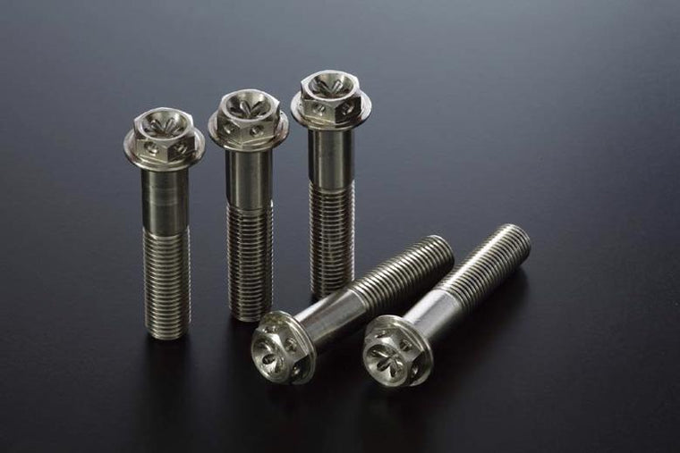 コーケン KOHKEN ワイヤリング穴付 フランジボルト M10 P1.25 首下長 75mm ステン 2本セット カタログ品番：KOK-1015F メーカー品番：KOK-1015F