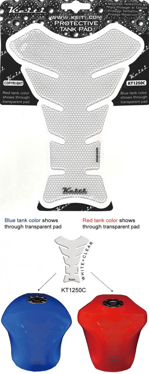 ケイティ Keiti タンクパッド ハニカムメッシュ クリア カタログ品番：P046-9491 メーカー品番：KT1250C