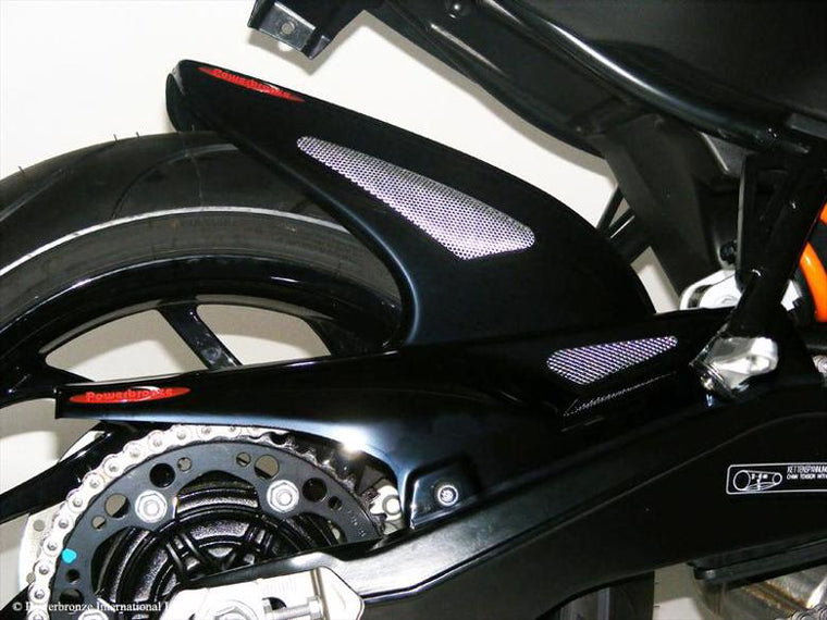 POWERBRONZE パワーブロンズ リアフェンダー BLK メッシュSLV F800R 09-14 カタログ品番：P047-1483 メーカー品番：301-B101-603