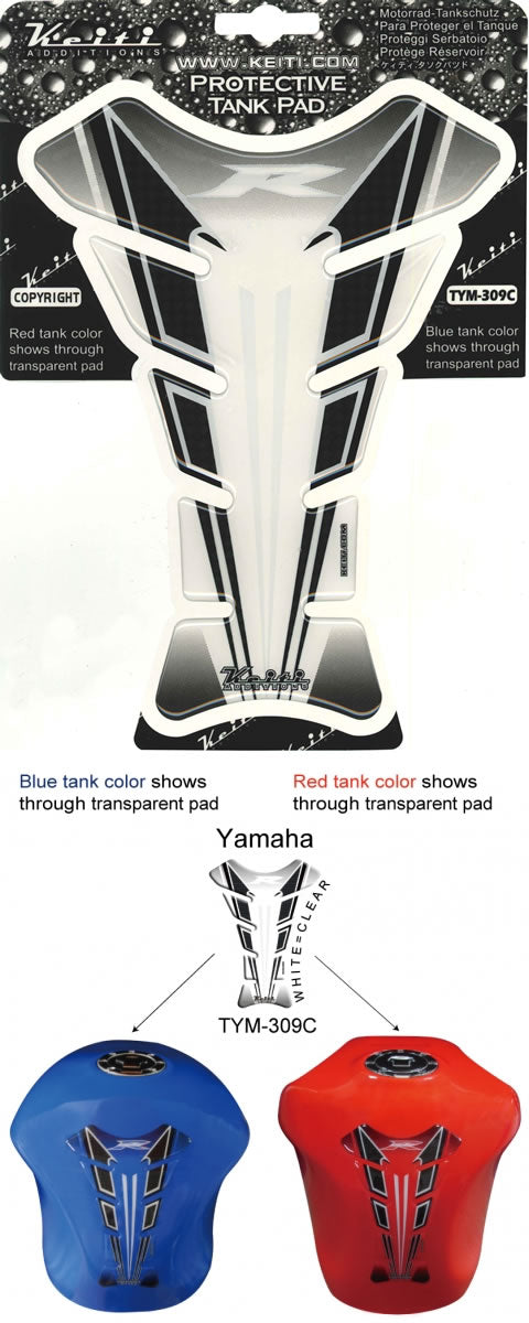 ケイティ Keiti タンクパッド ヤマハ YAMAHA クリア カタログ品番：P047-3668 メーカー品番：TYM309C