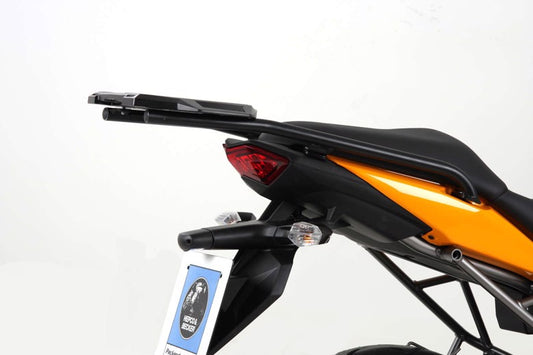 ヘプコアンドベッカー ヘプコ＆ベッカ トップケースキャリア アルラック ブラック Versys 10-14 カタログ品番：6502510-0101 メーカー品番：6502510 01 01
