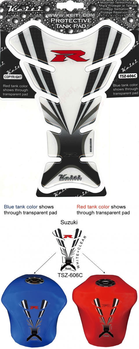 ケイティ Keiti タンクパッド スズキ R SUZUKI・R クリア カタログ品番：P047-4354 メーカー品番：TSZ606C