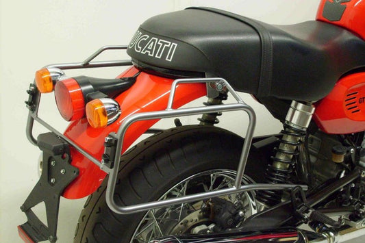 ヘプコアンドベッカー ヘプコ＆ベッカ サイドキャリア ブラック DUCATIGT1000 07-10 カタログ品番：650795-0001 メーカー品番：650795 00 01