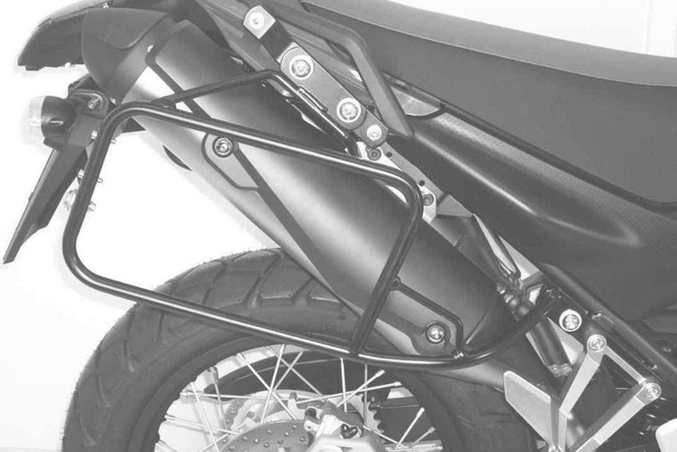 ヘプコアンドベッカー ヘプコ＆ベッカ サイドキャリア Lock-it ブラック XT660R X 07- カタログ品番：6504525-0001 メーカー品番：6504525 00 01