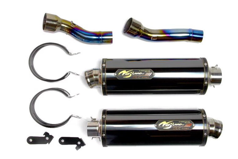 ノジマエンジニアリング NOJIMA DLCチタン スリップオン ツイン ローマウント Ninja1000 11-19 Z1000 10-16 カタログ品番：NT634SGTDWP-CLK メーカー品番：NT634SGTDWP-CLK