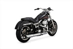 マフラー  バンスアンドハインズ VanceHines TwinSlash 2-1 ツインスラッシュ スリップオン マフラー FLD 12-16 FXDL 15-16 1801-0576 4548664601158 取寄品