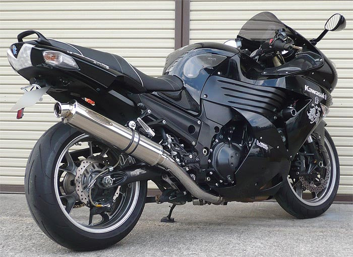 テックサーフ テックサーフ ZEEX S Oワンテール ポリッシュチタン ZZ-R1400 ZX-14 06-11 カタログ品番：P048-9659 メーカー品番：T23-K029-0417