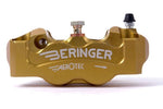 BERINGER ベルリンガー 4Pラジアルキャリパー ヒダリ ゴールド R NINE T S1000R 14-20、S1000RR XR 15-20、Monster1200 14-20 カタログ品番：4R12A-G メーカー品番：4R12A-G