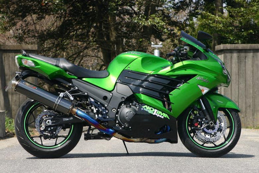 ノジマエンジニアリング NOJIMA DLCチタン フルエキゾースト 4-1SC ZX-14R 12-15 カタログ品番：NTX643GTD-CLK メーカー品番：NTX643GTD-CLK