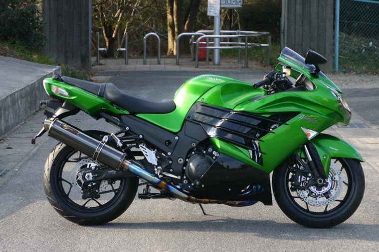 ノジマエンジニアリング NOJIMA DLCチタン フルエキゾースト 4-1-2SC ZX-14R 12-15 カタログ品番：NTX643GTDW-CLK メーカー品番：NTX643GTDW-CLK