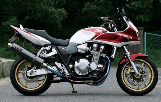 ノジマエンジニアリング NOJIMA DLCチタン フルエキゾースト 4-1SC CB1300SF SB 03-07 カタログ品番：NTX017GTD-J メーカー品番：NTX017GTD-J