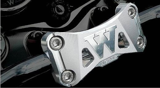 アグラス ノーマルトップ用アッパーブラケット メッキ W800