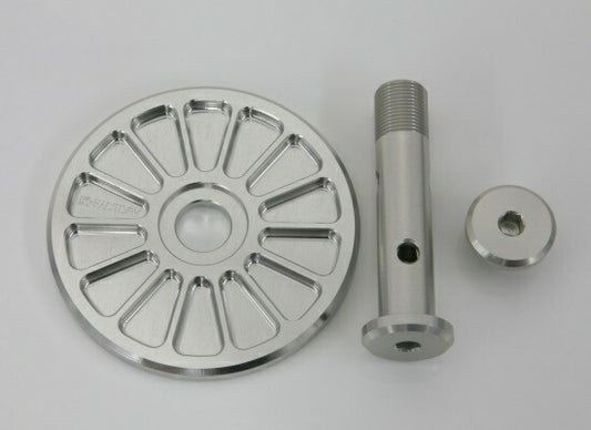 ケイファクトリー K-FACTORY オイルフィルターカバーセット シルバー Z1／Z2 カタログ品番：126TZDO008H メーカー品番：126TZDO008H