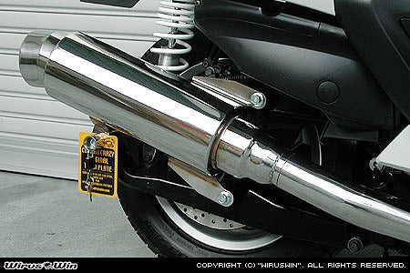 ウイルズウィン WirusWin ステップマフラー GRANDMAJESTY400(O2センサー付) カタログ品番：P052-2997 メーカー品番：132-08-02