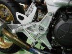バトルファクトリー BATTLE.F ステップホルダーセット 4P 正 逆シフト VTR250 07-10 カタログ品番：P053-2263 メーカー品番：BA03-H12-07B
