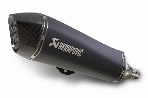 AKRAPOVIC アクラポビッチ スリップオン e1 センヨウステン ブラック Fuoco500 07-15 カタログ品番：S-PI4SO3-HRSSBL メーカー品番：S-PI4SO3-HRSSBL