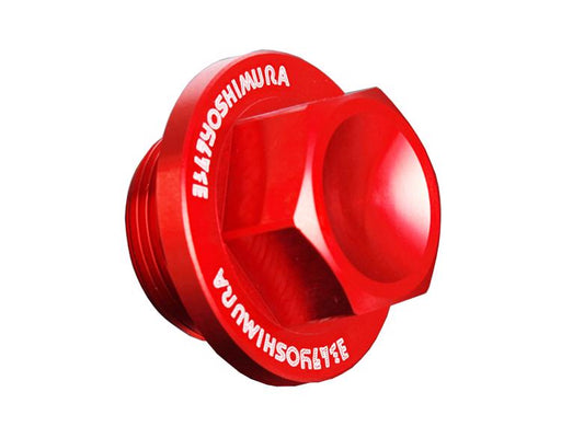 ヨシムラ ヨシムラ 削り出しドレンボルト レッド For YD ロングドレンボルト カタログ品番：P054-4381 メーカー品番：771-C01-0800