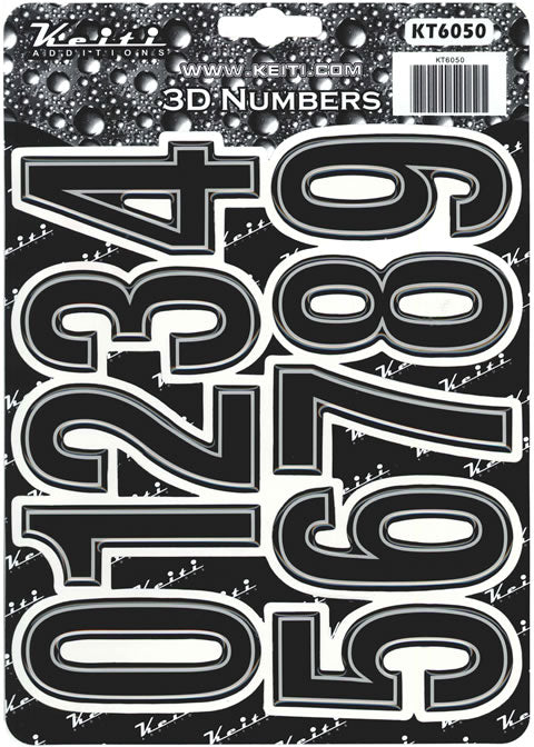 ケイティ Keiti タンクパッド 3D NUMBERS カタログ品番：P054-7043 メーカー品番：KT6050