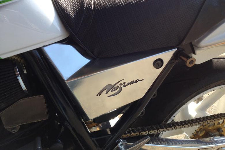 NOJIMA ノジマエンジニアリング アルミサイドカバー ポリッシュ トソウナシ ZRX1200R S 1100 カタログ品番：NJ-ASC608P メーカー品番：NJ-ASC608P