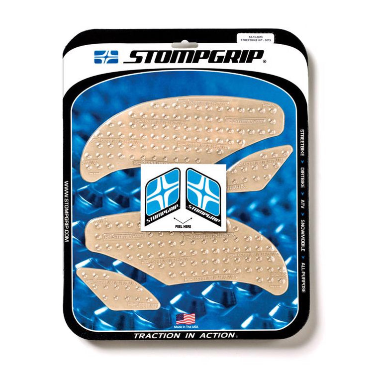 STOMPGRIP ストンプグリップ トラクションパッドタンクキット クリア SPEED TRIPLE 1050 11-14 カタログ品番：P054-9330 メーカー品番：55-10-0079