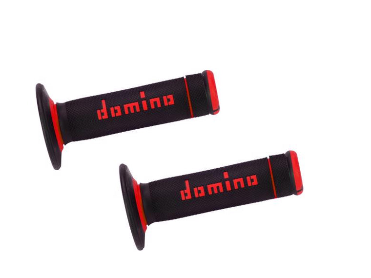 domino グリップ オフロードタイプ エクストリーム ブラックXレッド