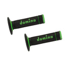 domino グリップ オフロードタイプ エクストリーム ブラックXグリーン