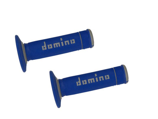 domino グリップ オフロードタイプ エクストリーム ブルーXグレー