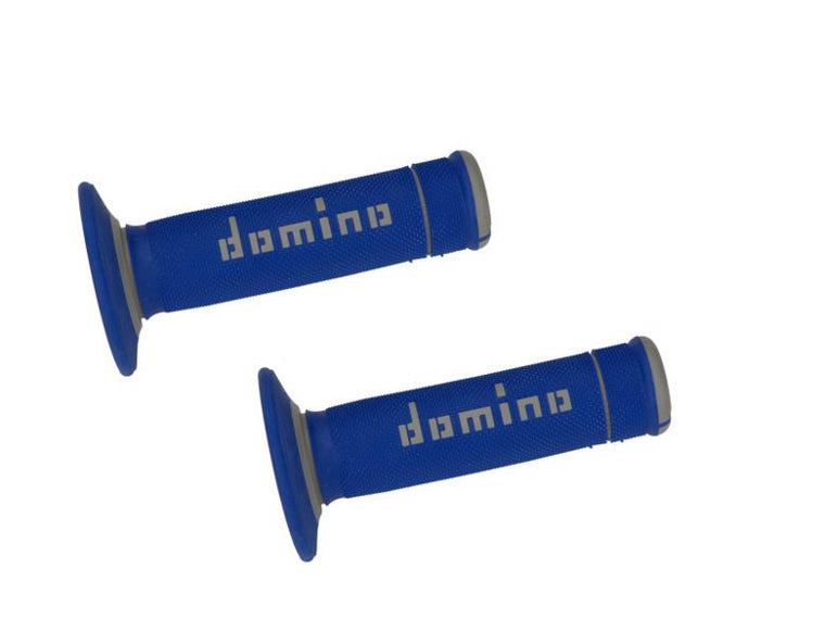 domino グリップ オフロードタイプ エクストリーム ブルーXグレー