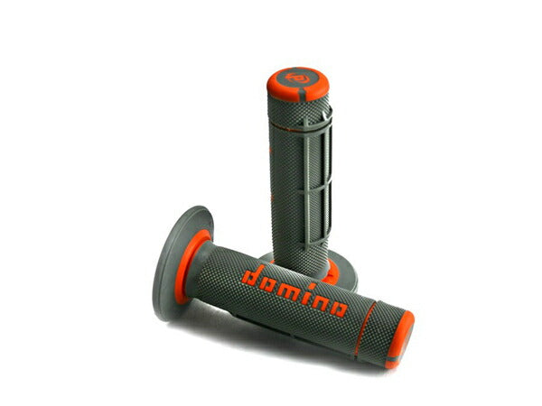 domino グリップ オフロードタイプ クロス グレー×オレンジ
