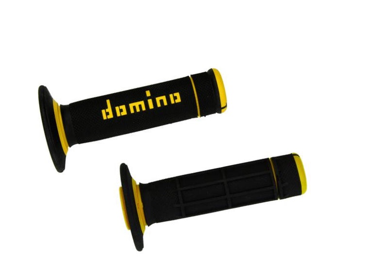 domino グリップ オフロードタイプ クロス ブラック×イエロー