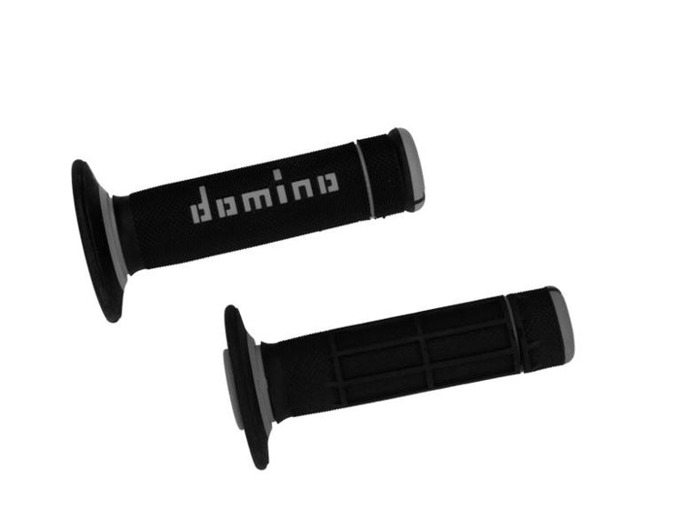 domino グリップ オフロードタイプ クロス ブラック×グレー