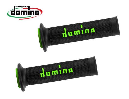 domino グリップ レースタイプ ブラックXグリーン