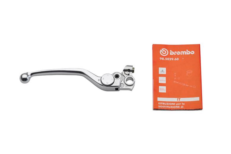 BREMBO ブレンボ スペアレバー ブレーキ ADJ付 純正OEM用 シルバー カタログ品番：110.2706.96 メーカー品番：110.2706.96