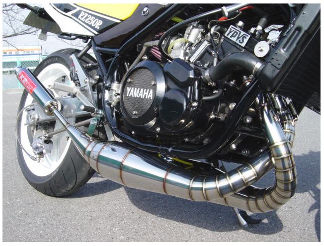 ケイツーテック K2テック 鏡面ステンレス クロスチャンバータイプ2 RZ250R カタログ品番：P055-7708 メーカー品番：rz250r-bsus