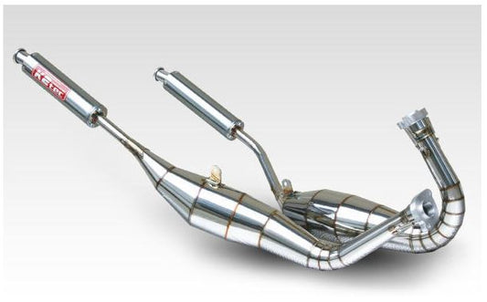 ケイツーテック K2テック 鏡面ステンレスストレートチャンバーTYPE2 TZR250R(3XV) 91-94 カタログ品番：P055-7731 メーカー品番：3xv91-bsus