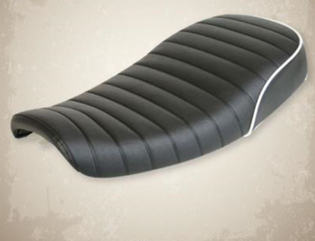 グッズ GOODS キングシート ブラック ホワイト SR400 500 カタログ品番：P055-9290 メーカー品番：G3-00001