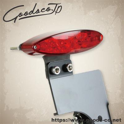 グッズ GOODS LEDオーバルテール レッドレンズ サイドナンバーキット カタログ品番：P055-9441 メーカー品番：G6-00062