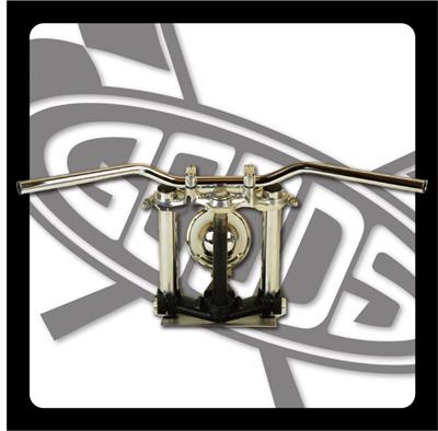 グッズ GOODS スローベントバー クローム SR400 500(88-00) AMAL364ホルダーBK ワイヤー・セット カタログ品番：P055-9656 メーカー品番：G9-00309