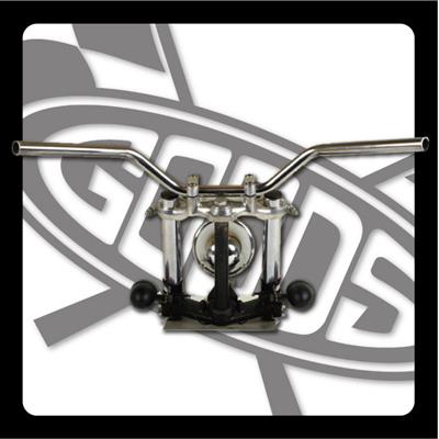 グッズ GOODS ナロートラッカーバー クローム SR400 500(85-87) AMAL364ホルダーBK ワイヤー・セット カタログ品番：P056-0301 メーカー品番：G9-01475