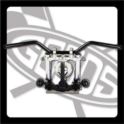 グッズ GOODS ナロートラッカーバー ブラック SR400 500(88-00) ワイヤー・セット カタログ品番：P056-0380 メーカー品番：G9-01590