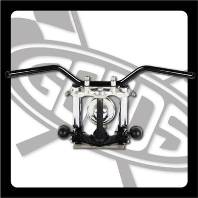 グッズ GOODS ナロートラッカーバー ブラック SR400 500(85-87) AMAL364ホルダーBK ワイヤー・セット カタログ品番：P056-0388 メーカー品番：G9-01598