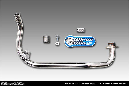 ウイルズウィン WirusWin フロントパイプ GROM 1型(MSX125) カタログ品番：P056-2507 メーカー品番：1322-34-01