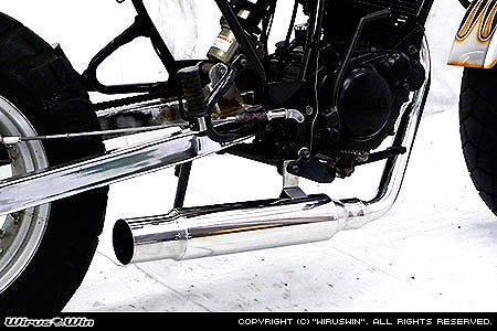 ウイルズウィン WirusWin グランドシャープマフラー TW200 225 カタログ品番：P056-3811 メーカー品番：812-43-01