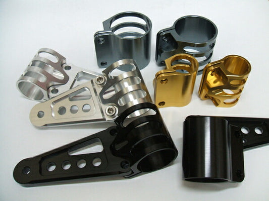 アントライオン antlion ビレットライトステー正立フォーク用φ38 ブラック ロングステー カタログ品番：30038-BK-L メーカー品番：30038-BK-L