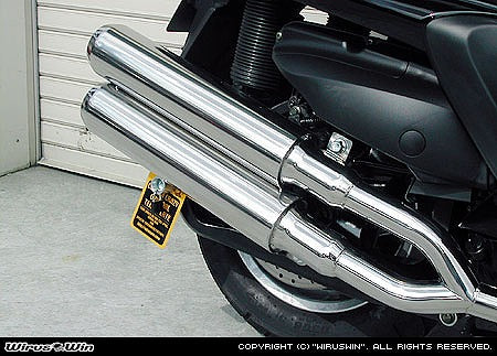 ウイルズウィン WirusWin スタイリッシュツインマフラー ジェット GRANDMAJESTY400(O2センサー付) カタログ品番：P056-7554 メーカー品番：132-14-14