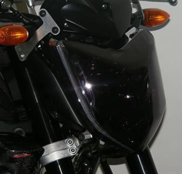 POWERBRONZE パワーブロンズ レンズシールド イエロー TRIUMPH SpeedTriple(08-10) StreetTriple(08-11) カタログ品番：P057-5142 メーカー品番：440-Y489-006