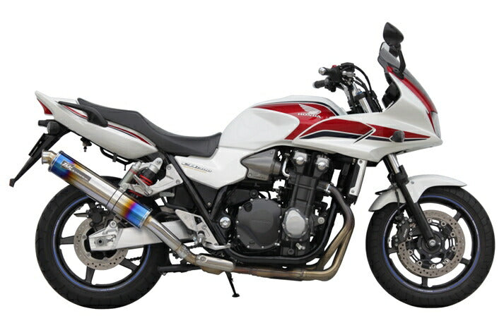 テクニカルスポーツレーシング TSR スリップオンマフラー チタン ファイヤーPOL CB1300SF SB 03-13 カタログ品番：P057-6377 メーカー品番：18000-S54-TS03X